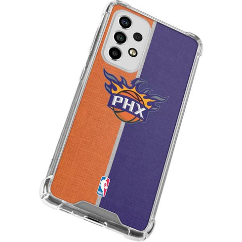 NBA Phoenix Suns Canvas Galaxy A53 5G Clear Case