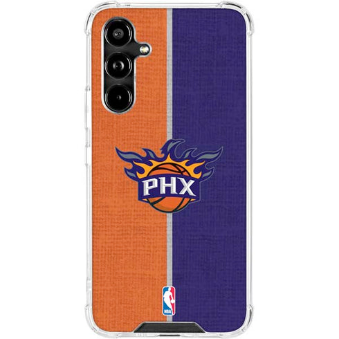 NBA Phoenix Suns Canvas Galaxy A54 5G Clear Case