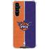 NBA Phoenix Suns Canvas Galaxy A54 5G Clear Case