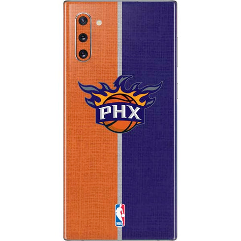 NBA Phoenix Suns Canvas Galaxy Note 10 Skin
