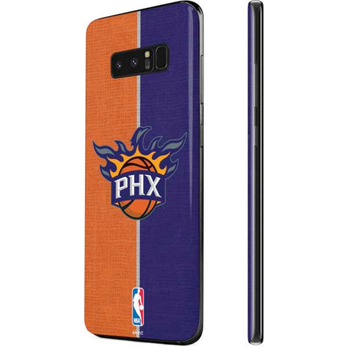NBA Phoenix Suns Canvas Galaxy Note 8 Skin