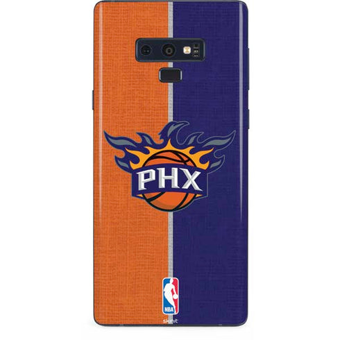 NBA Phoenix Suns Canvas Galaxy Note 9 Skin