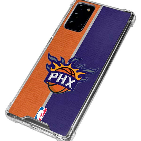 NBA Phoenix Suns Canvas Galaxy Note20 5G Clear Case