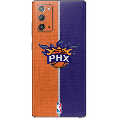 NBA Phoenix Suns Canvas Galaxy Note20 5G Skin
