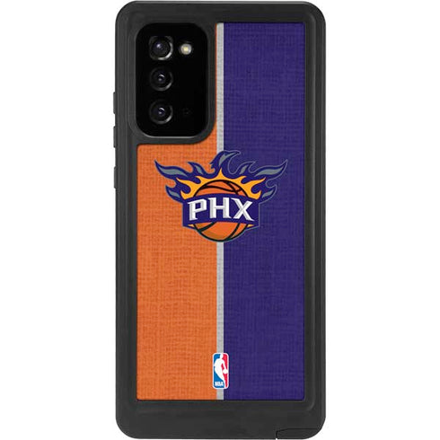 NBA Phoenix Suns Canvas Galaxy Note20 5G Waterproof Case