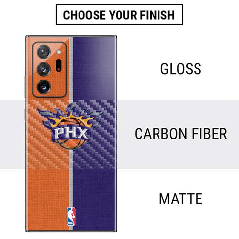 NBA Phoenix Suns Canvas Galaxy Note20 Ultra 5G Skin