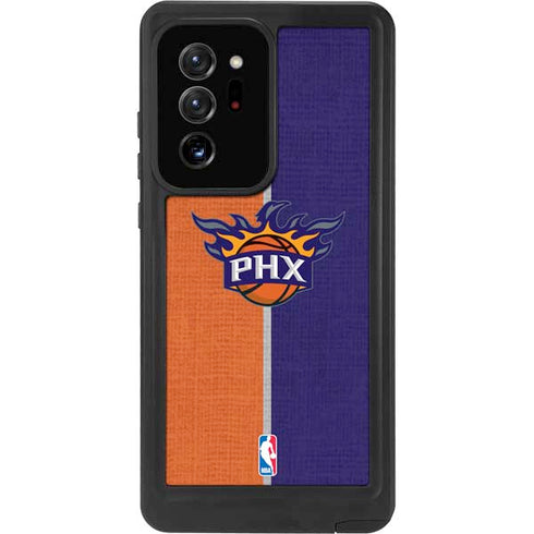 NBA Phoenix Suns Canvas Galaxy Note20 Ultra 5G Waterproof Case