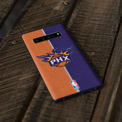 NBA Phoenix Suns Canvas Galaxy S10 Skin
