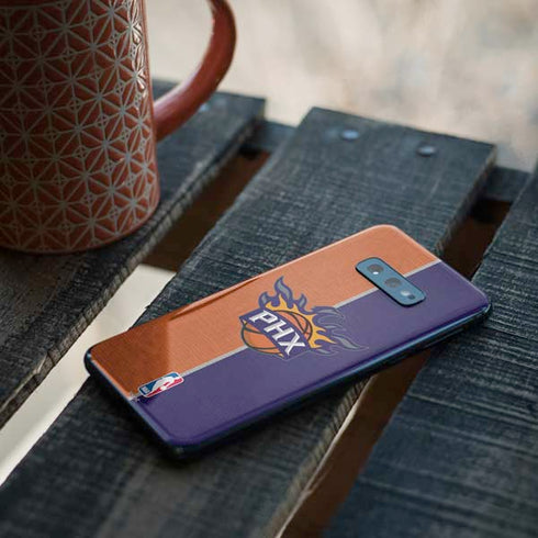 NBA Phoenix Suns Canvas Galaxy S10e Skin
