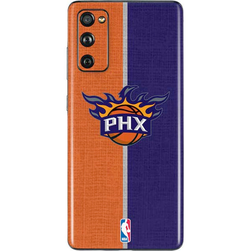 NBA Phoenix Suns Canvas Galaxy S20 Fan Edition Skin