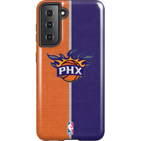 NBA Phoenix Suns Canvas Galaxy S21 5G Pro Case