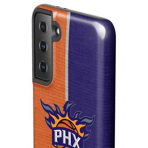 NBA Phoenix Suns Canvas Galaxy S21 FE Pro Case
