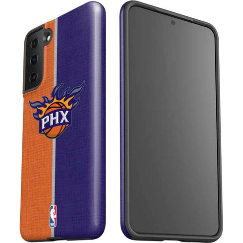 NBA Phoenix Suns Canvas Galaxy S21 FE Pro Case