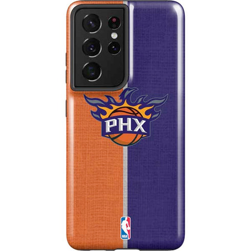 NBA Phoenix Suns Canvas Galaxy S21 Ultra 5G Pro Case