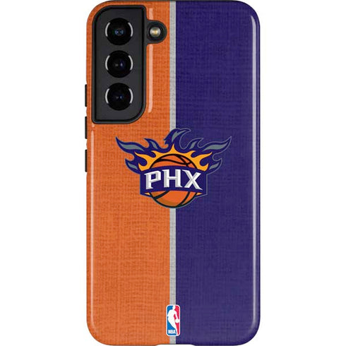 NBA Phoenix Suns Canvas Galaxy S22 Pro Case