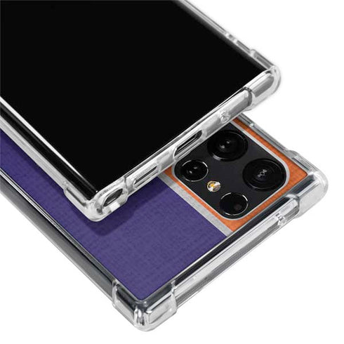 NBA Phoenix Suns Canvas Galaxy S22 Ultra Clear Case