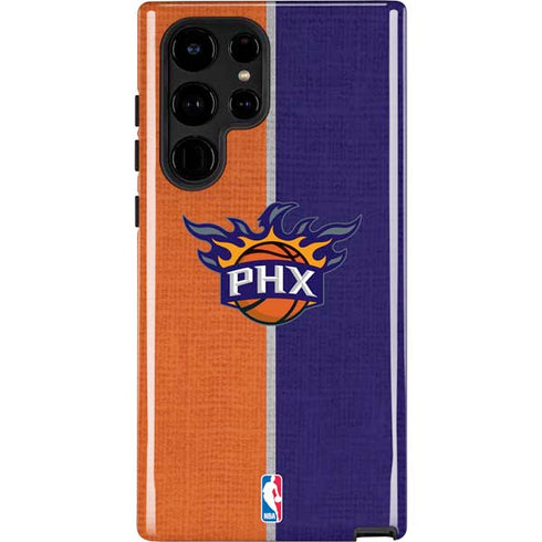 NBA Phoenix Suns Canvas Galaxy S22 Ultra Pro Case