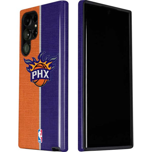 NBA Phoenix Suns Canvas Galaxy S22 Ultra Pro Case