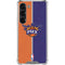 NBA Phoenix Suns Canvas Galaxy S23 Clear Case