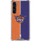NBA Phoenix Suns Canvas Galaxy S23 Plus Clear Case