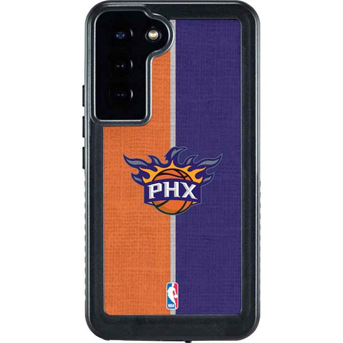NBA Phoenix Suns Canvas Galaxy S23 Plus Waterproof Case