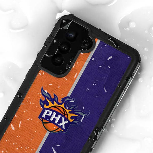 NBA Phoenix Suns Canvas Galaxy S23 Plus Waterproof Case
