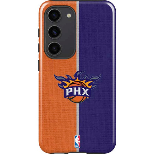 NBA Phoenix Suns Canvas Galaxy S23 Pro Case