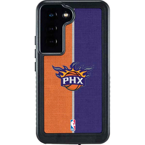 NBA Phoenix Suns Canvas Galaxy S23 Waterproof Case