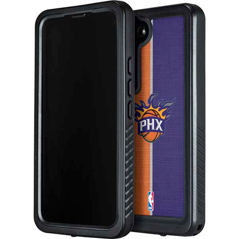 NBA Phoenix Suns Canvas Galaxy S23 Waterproof Case