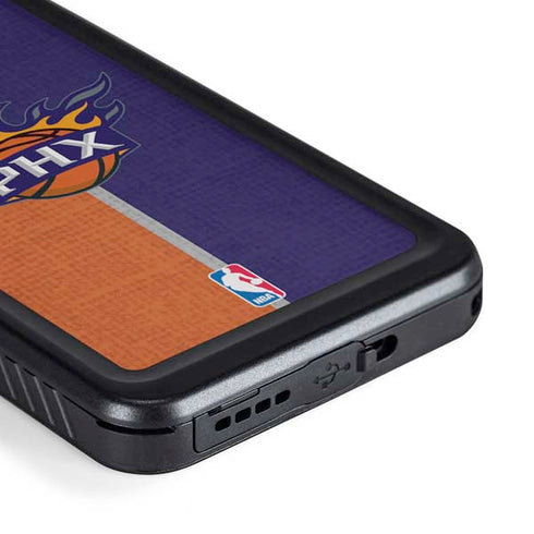 NBA Phoenix Suns Canvas Galaxy S23 Waterproof Case