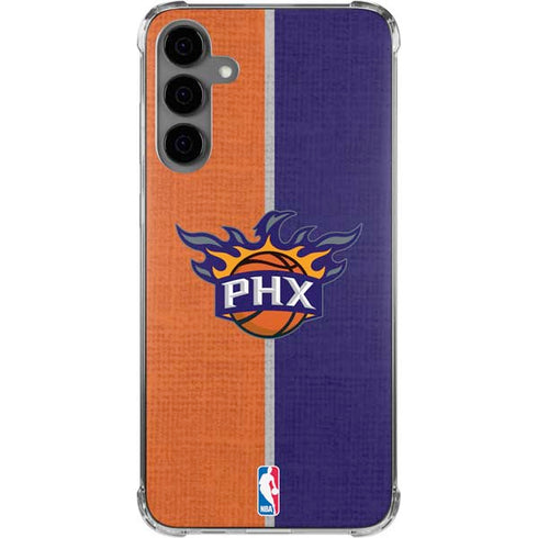 NBA Phoenix Suns Canvas Galaxy S24 Plus Clear Case