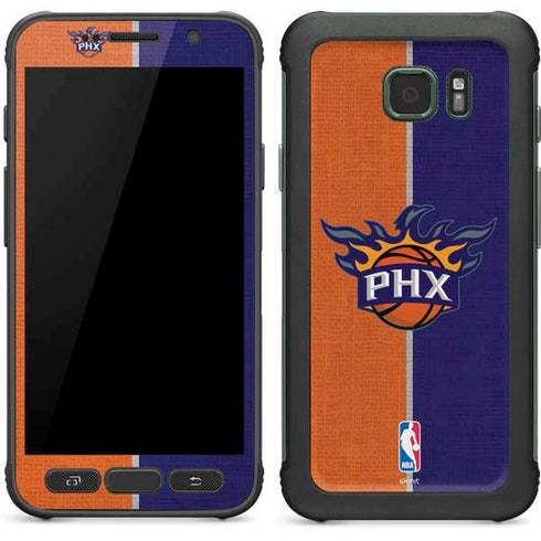 NBA Phoenix Suns Canvas Galaxy S7 Active Skin