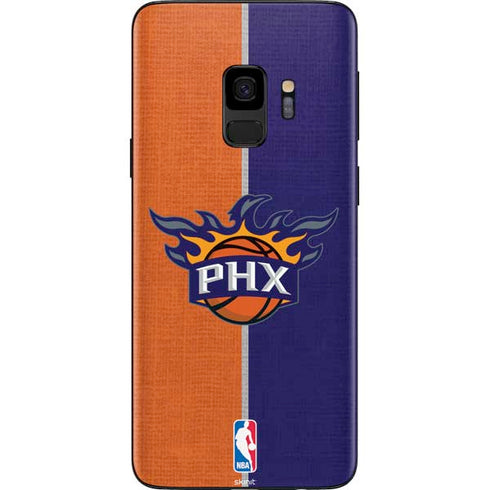 NBA Phoenix Suns Canvas Galaxy S9 Skin