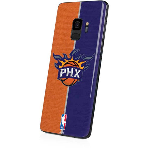 NBA Phoenix Suns Canvas Galaxy S9 Skin
