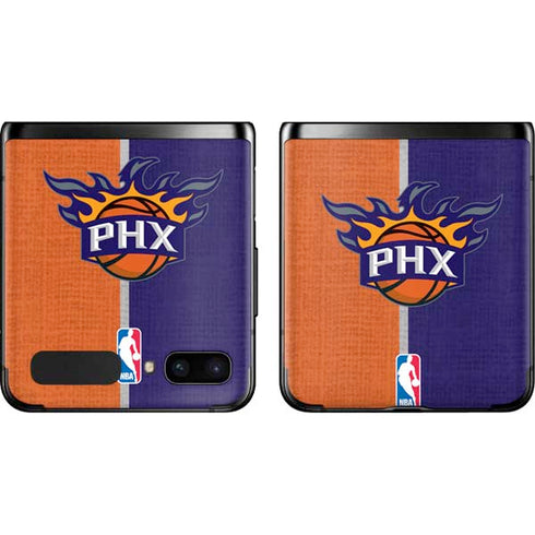 NBA Phoenix Suns Canvas Galaxy Z Flip Skin
