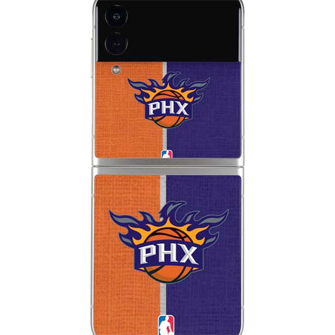 NBA Phoenix Suns Canvas Galaxy Z Flip3 5G Skin