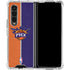 NBA Phoenix Suns Canvas Galaxy Z Fold4 5G Clear Case