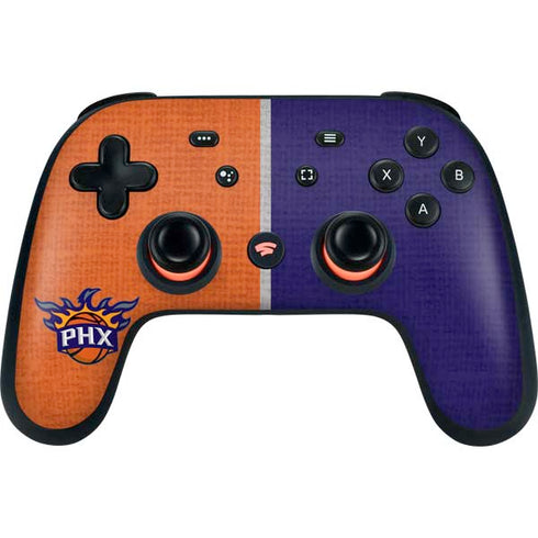 NBA Phoenix Suns Canvas Google Stadia Controller Skin