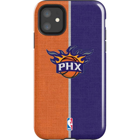 NBA Phoenix Suns Canvas iPhone 11 Impact Case
