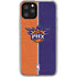 NBA Phoenix Suns Canvas iPhone 11 Pro Clear Case