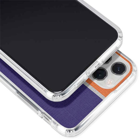NBA Phoenix Suns Canvas iPhone 11 Pro Clear Case