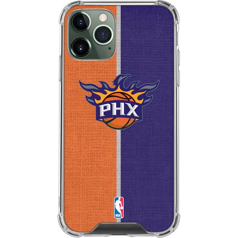 NBA Phoenix Suns Canvas iPhone 11 Pro Max Clear Case