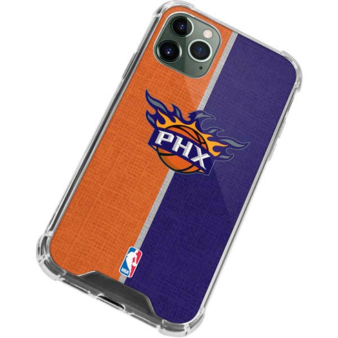 NBA Phoenix Suns Canvas iPhone 11 Pro Max Clear Case