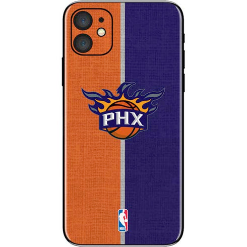 NBA Phoenix Suns Canvas iPhone 11 Skin