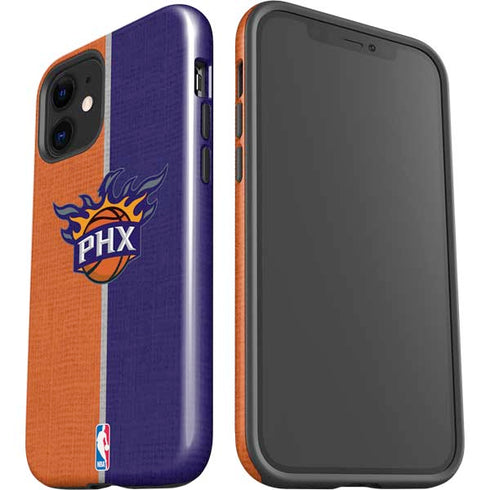 NBA Phoenix Suns Canvas iPhone 12 Impact Case