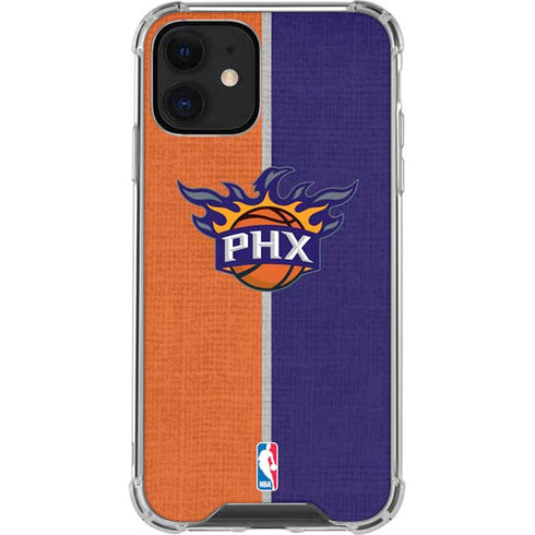 NBA Phoenix Suns Canvas iPhone 12 Mini Clear Case