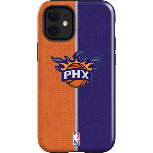 NBA Phoenix Suns Canvas iPhone 12 Mini Impact Case