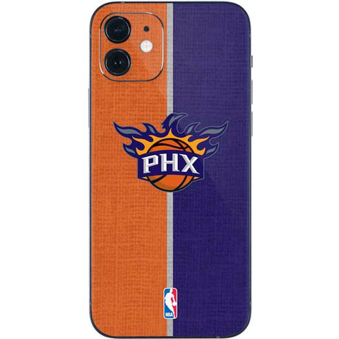 NBA Phoenix Suns Canvas iPhone 12 Mini Skin