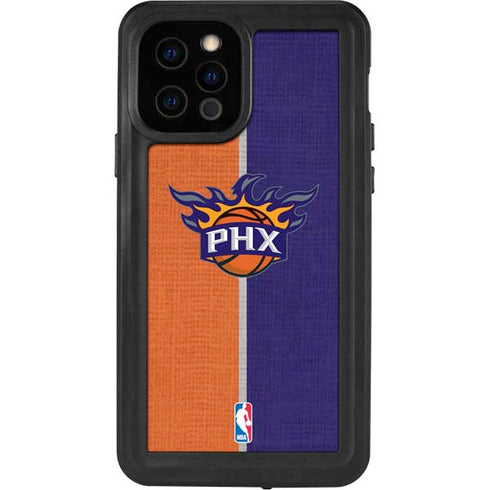 NBA Phoenix Suns Canvas iPhone 12 Pro Waterproof Case