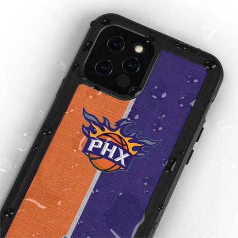 NBA Phoenix Suns Canvas iPhone 12 Pro Waterproof Case